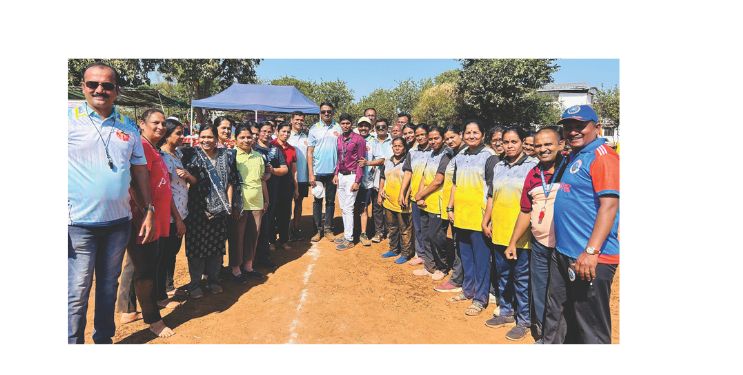 शिक्षक क्रीडा महोत्सव उत्साहात