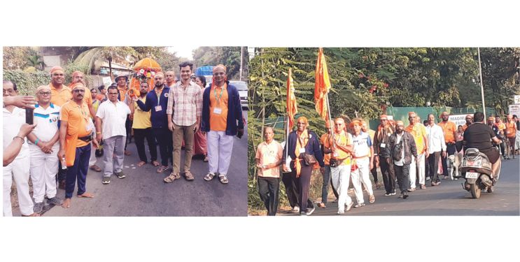 रांजणपाडा ते शिर्डी पालखी सोहळा