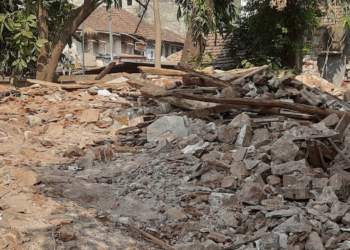 तहसील कार्यालयाची इमारत जमीनदोस्त