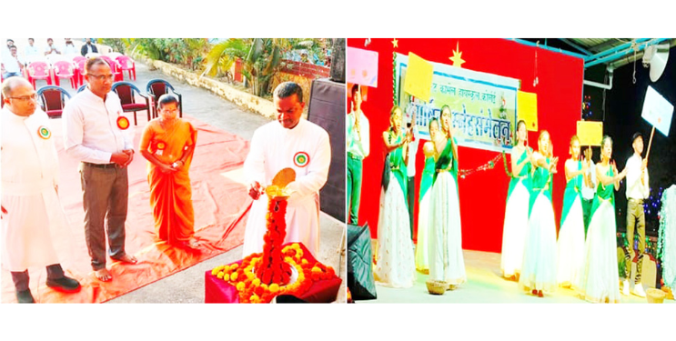 पर्यावरण संवर्धनाचा संदेश देणारे वार्षिक स्नेहसंमेलन