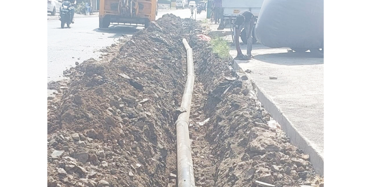 खोपटे गावात पाणी प्रश्‍न गंभीर