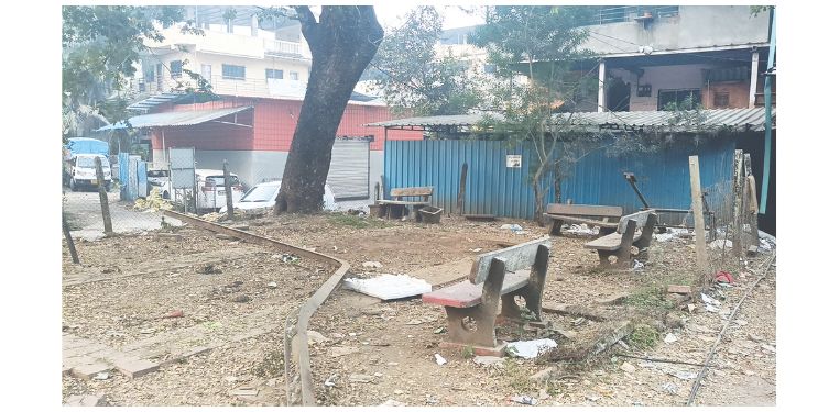 पालीतील एकमेव बालोद्यानाची दुरावस्था