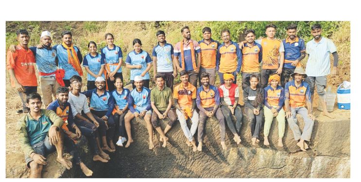 तरुणांना गड संवर्धनाचा ध्यास