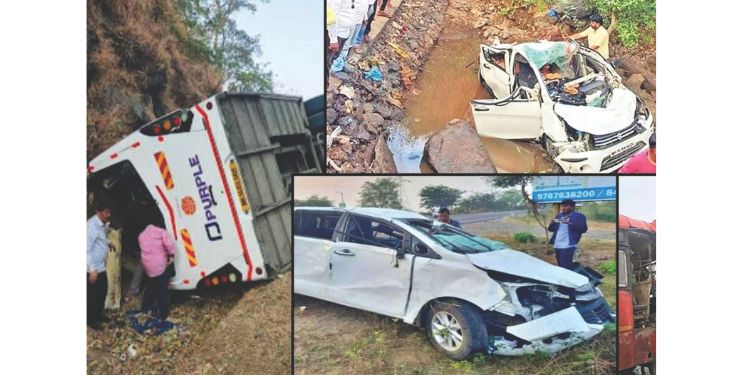 रायगडात रस्ते अपघातात 266 जणांचा बळी