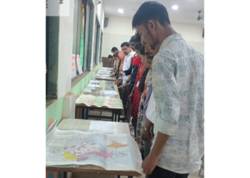 नेने महाविद्यालयात भूगोल दिनानिमित्त प्रदर्शन