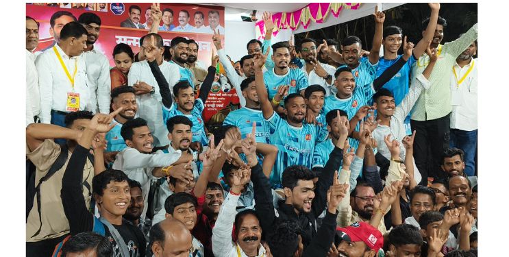 ठाणे कबड्डी स्पर्धेचा चिवे मानकरी