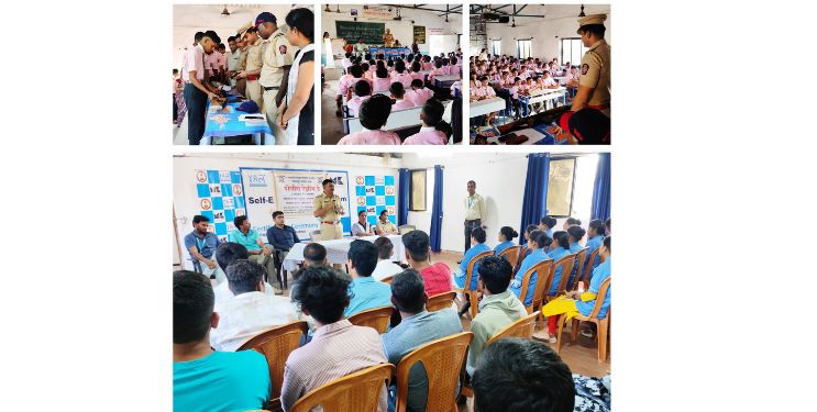 महिला बाल सुरक्षा आणि सायबर क्राईम जनजागृती