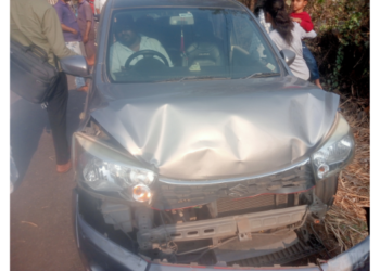 वाडगाव फाट्याजवळ तिहेरी अपघात