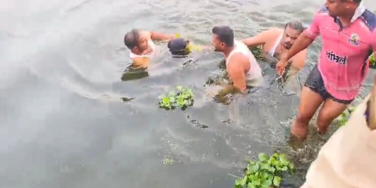 पाताळगंगा नदीत उडी मारल्याने तरूणाचा बुडून मृत्यू