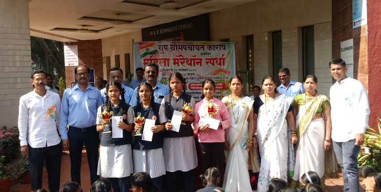 महिला मॅरेथॉन स्पर्धा उत्साहात