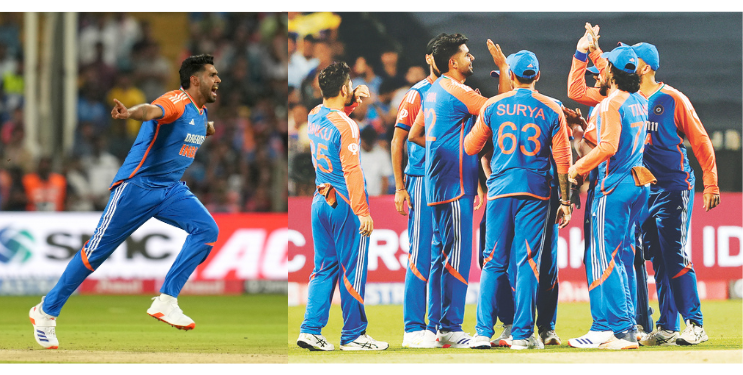 भारताने पुण्याचे मैदान मारले