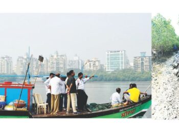 रसायनयुक्त सांडपाण्यामुळे समुद्रीखाड्या दूषित