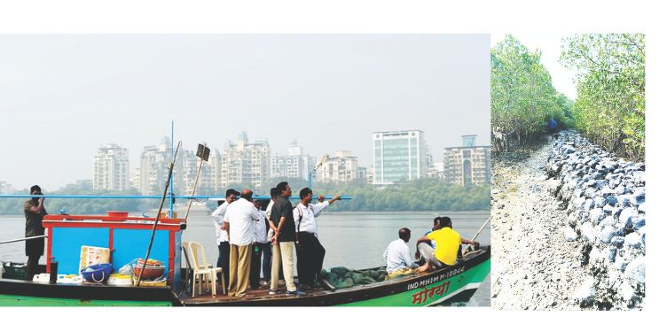 रसायनयुक्त सांडपाण्यामुळे समुद्रीखाड्या दूषित