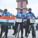 काश्मीर ते कन्याकुमारी मोहिमेवर मुंबईचे सायकलस्वार