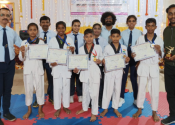 राज्यस्तरीय स्पर्धेसाठी पाच खेळाडूंची निवड