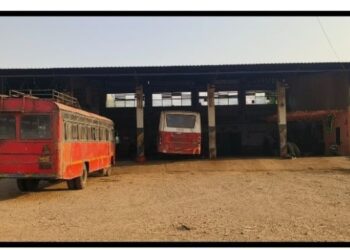 माणगाव बस आगाराला जुन्या गाड्यांचा डोस
