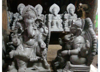 शाडूमूर्ती घडविण्यासाठी विनामूल्य जागा