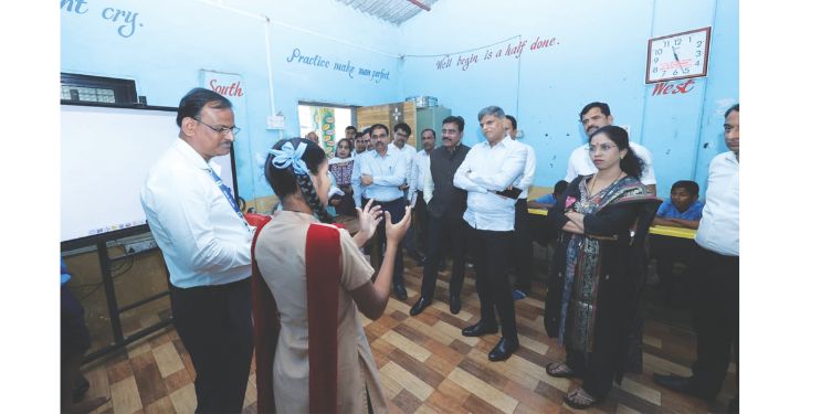 पालक सचिवांचा जिल्ह्यात पाहणी दौरा