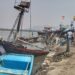 आक्षी येथील समुद्रात मासेमारी बोटीला आग