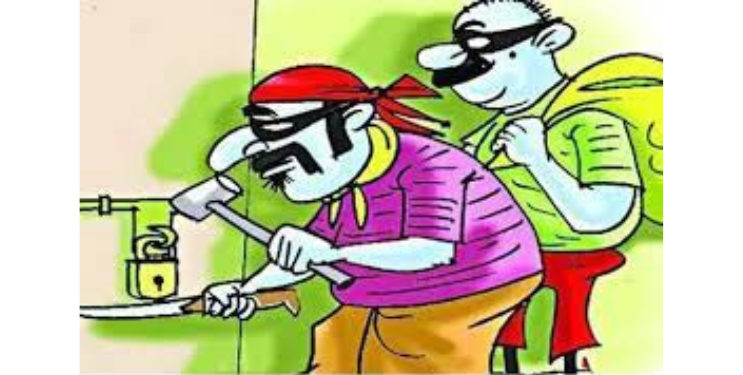 विळे-भागाड येथे घरफोडी