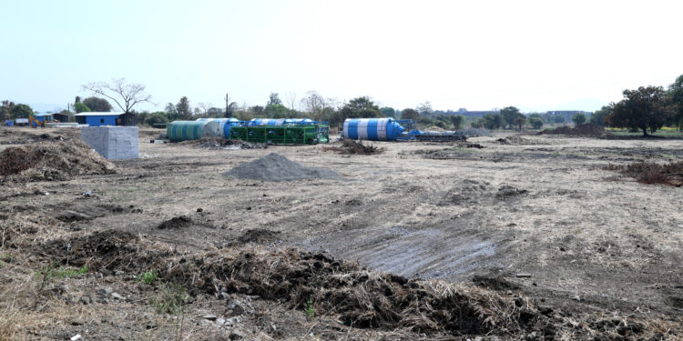 बामणगावमध्ये रेवस-रेड्डीसाठी धोकादायक प्लांटची उभारणी