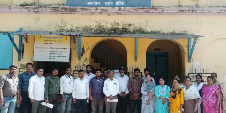 मुरुडमध्ये शासकीय कर्मचार्‍यांचे धरणे आंदोलन