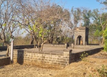 पाचाडमधील कामांचा बोजवारा