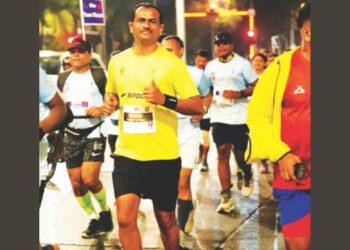 टाटा अल्ट्रा मॅरेथॉन पूर्ण करण्याचा प्रकाश ठोंबरे यांचा विक्रम