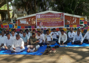 महाविहार मुक्तीसाठी अलिबागमध्ये धरणे