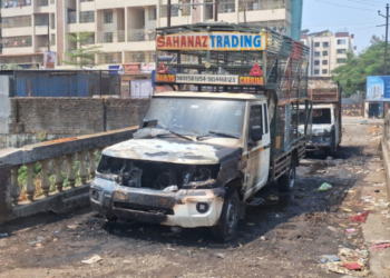 आगीत दोन टेम्पो जळून खाक