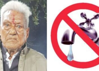 परदेशी कुटुंबाचा पाणीपुरवठा बंद