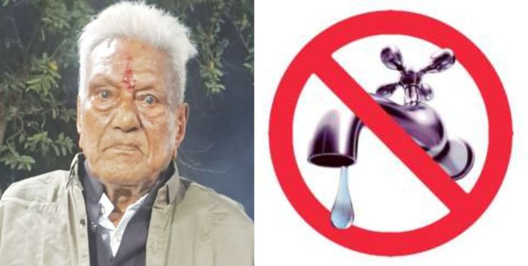 परदेशी कुटुंबाचा पाणीपुरवठा बंद