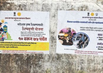 सरकारकडून फक्त भिंती रंगवण्याचे काम