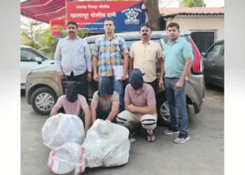 साडेपाच लाखांचा मुद्देमाल जप्त