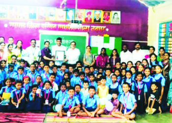 सुधागडातील नवघर शाळेला आयएसओ मानांकन