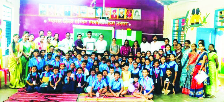 सुधागडातील नवघर शाळेला आयएसओ मानांकन