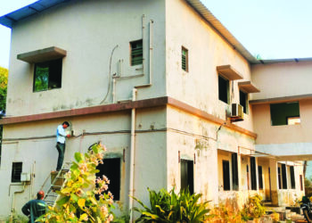विश्रामगृहाची दुरुस्ती शेवटच्या टप्यात
