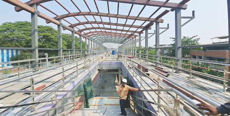 नेरळ स्काय वॉकचे काम अंतिम टप्प्यात