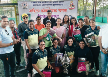 पत्रकार मित्र असो.तर्फे क्रिकेट स्पर्धा