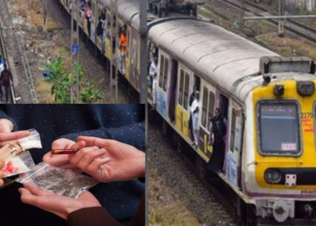 मध्यरेल्वे लोकलमध्ये नशाखोरी