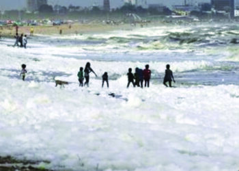 समुद्राच्या पाणी पातळीत वाढ