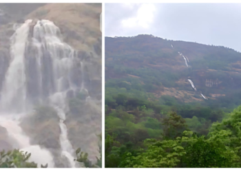 ऐन उन्हाळ्यात धबधबे प्रवाहित