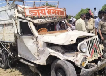 भीषण! पिकअपचा टायर फुटून अपघात; तीन महिलांचा मृत्यू