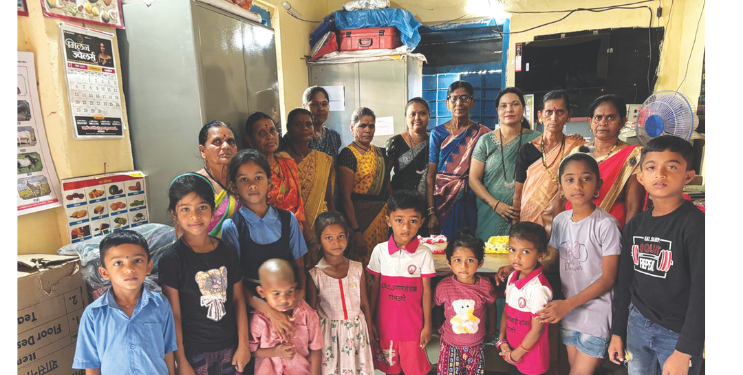 मंदा म्हात्रे, शकुंतला पाटील सेवानिवृत्त
