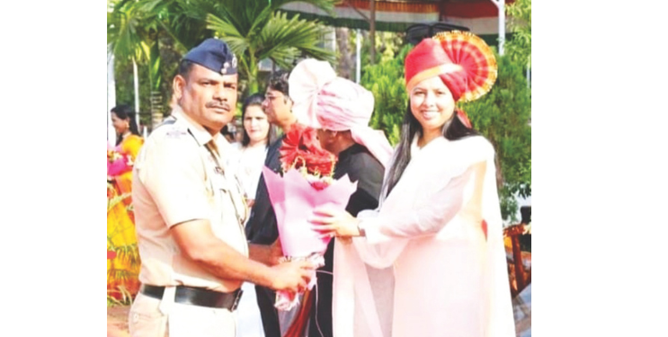 सुभाष म्हात्रेंचा पोलीस पदकाने गौरव