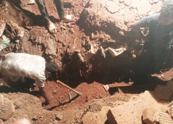 मलनिःसारण प्रकल्पामुळे वीजवाहिन्या तुटल्या