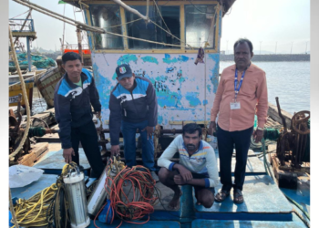 एलईडी बोटींवर करंजा बंदरात कारवाई