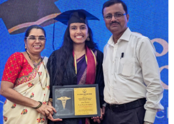 रोह्याची सिद्धी सातपुते बीएएमएस उत्तीर्ण