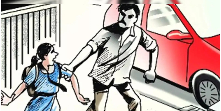 शाळकरी मुलीच्या अपहरणाचा डाव फसला