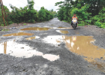 अलिबाग-रोहा मार्ग बिकट